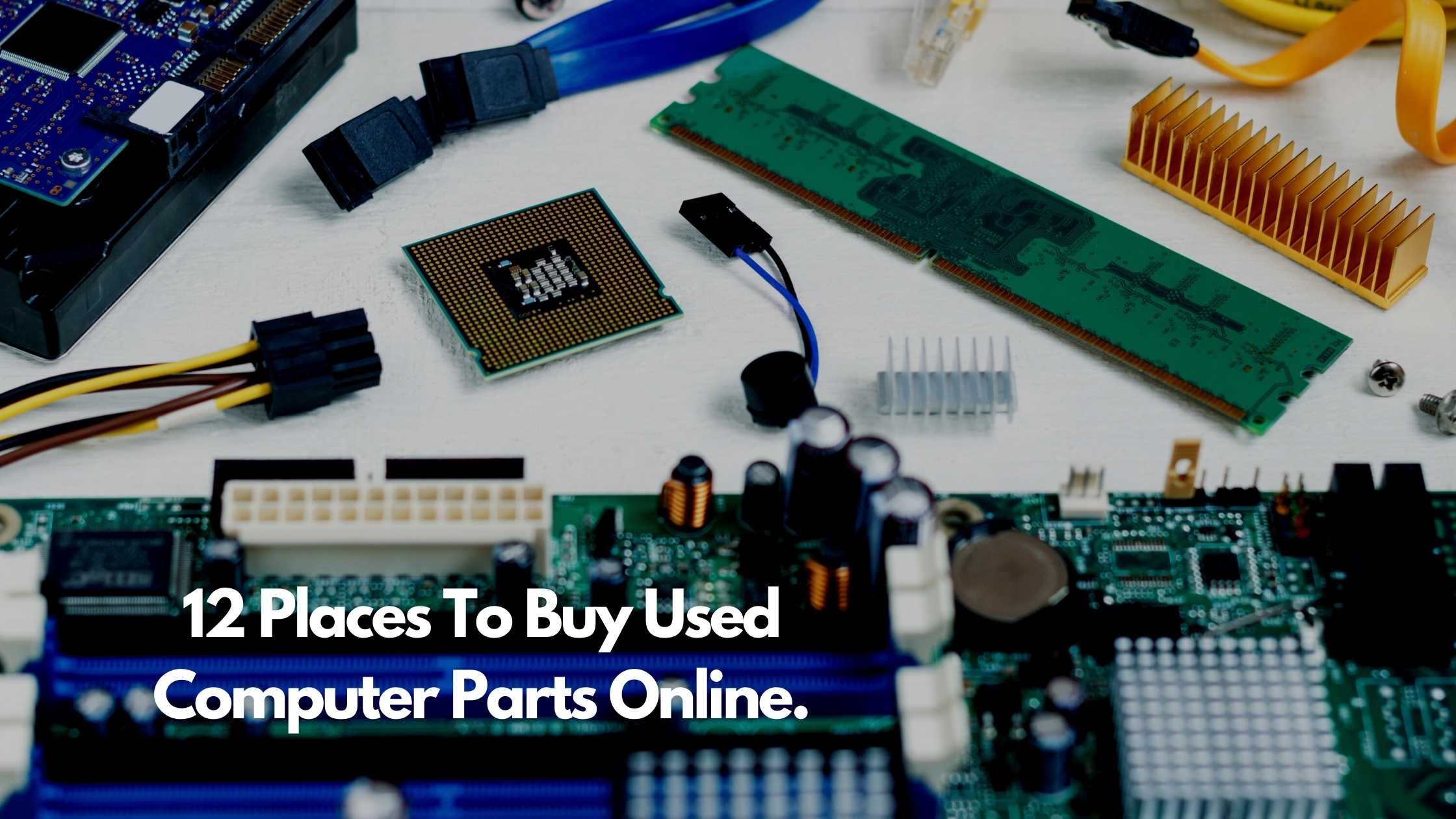 How to sell used PC parts